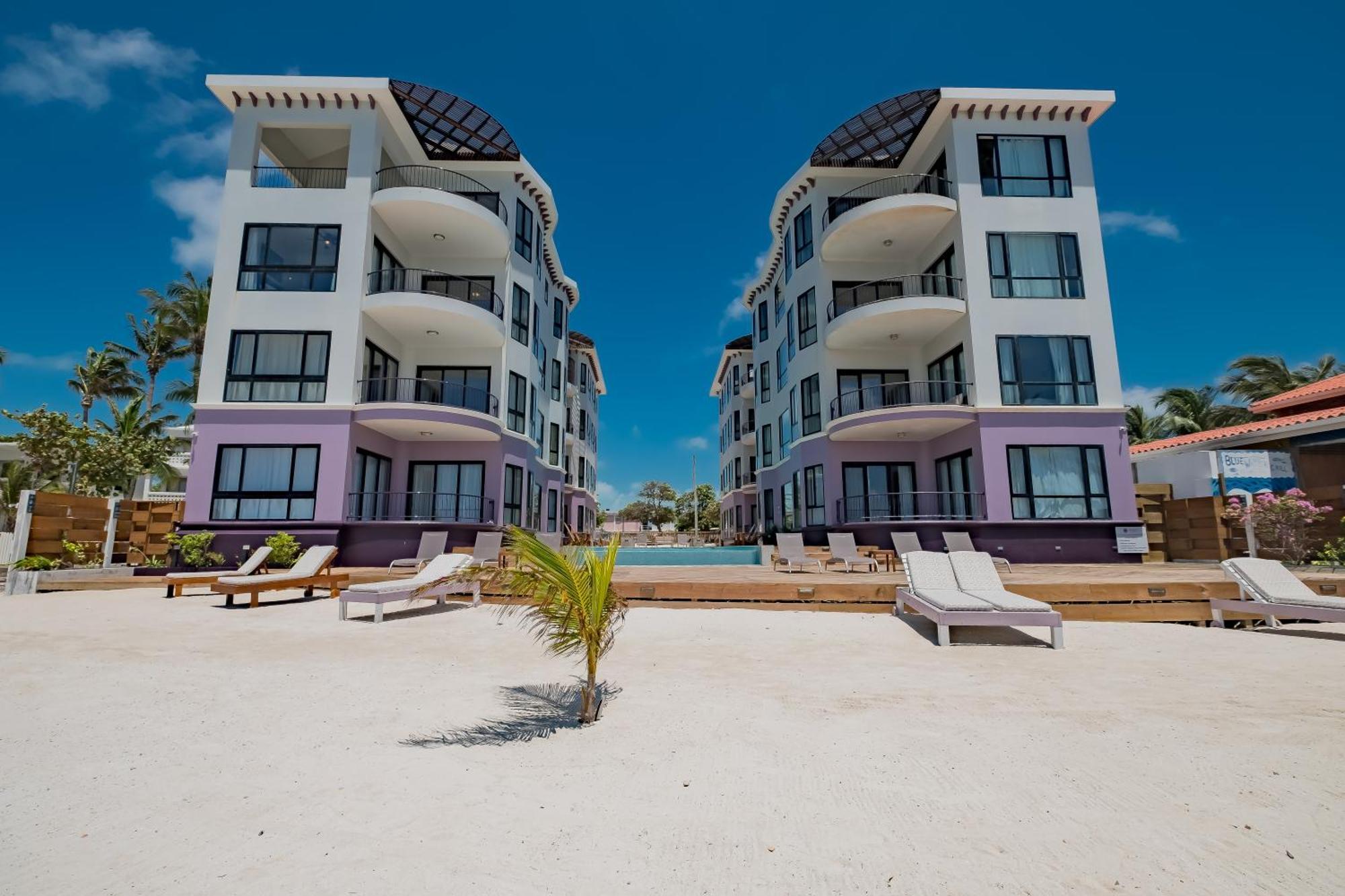 Diamante Beachfront Suites San Pedro  Eksteriør bilde